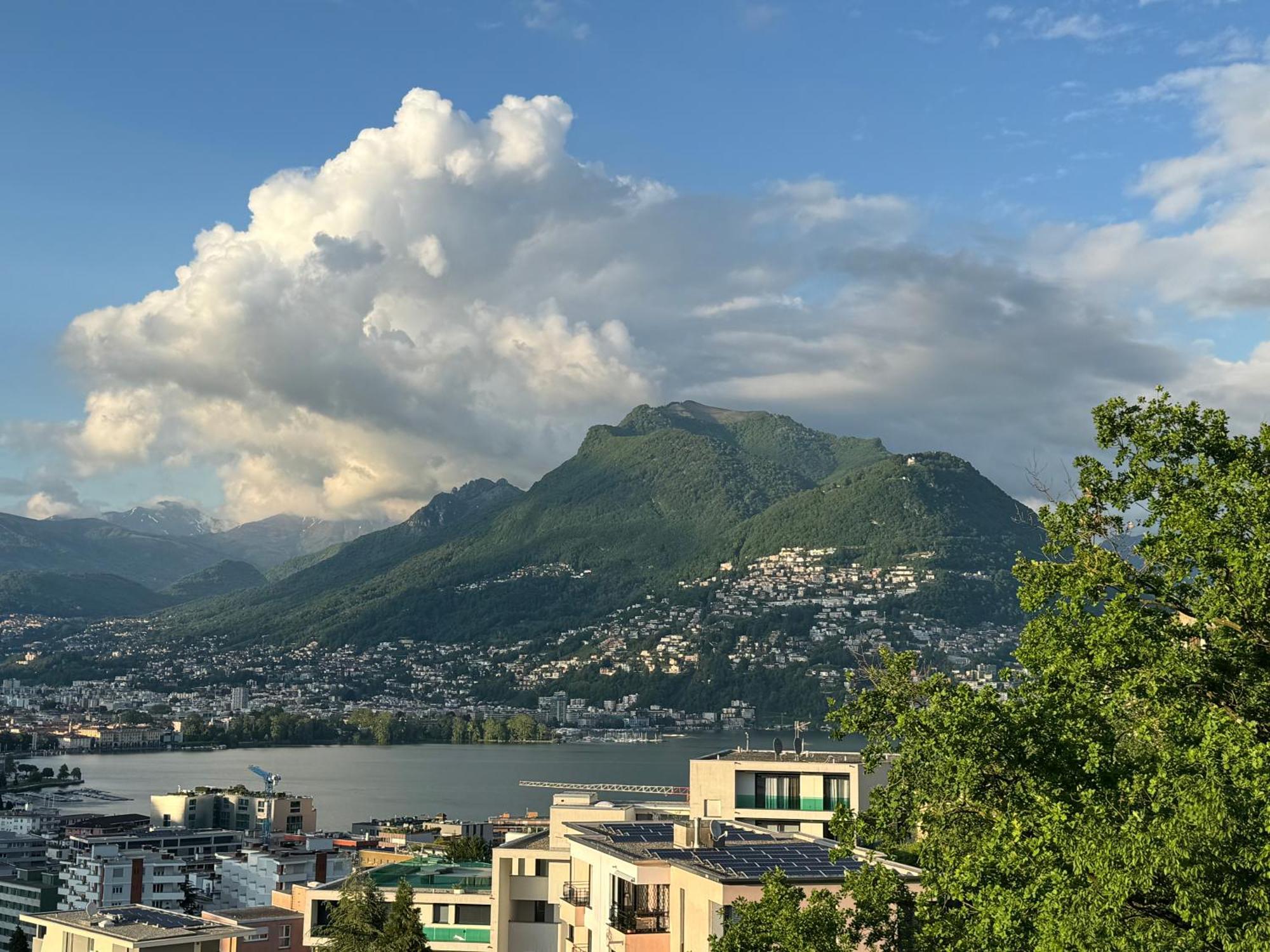 Panorama Suite In Lugano - Pazzallo Paradiso Exteriör bild