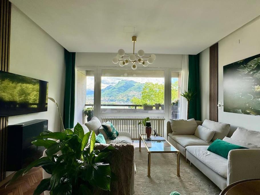 Panorama Suite In Lugano - Pazzallo Paradiso Exteriör bild