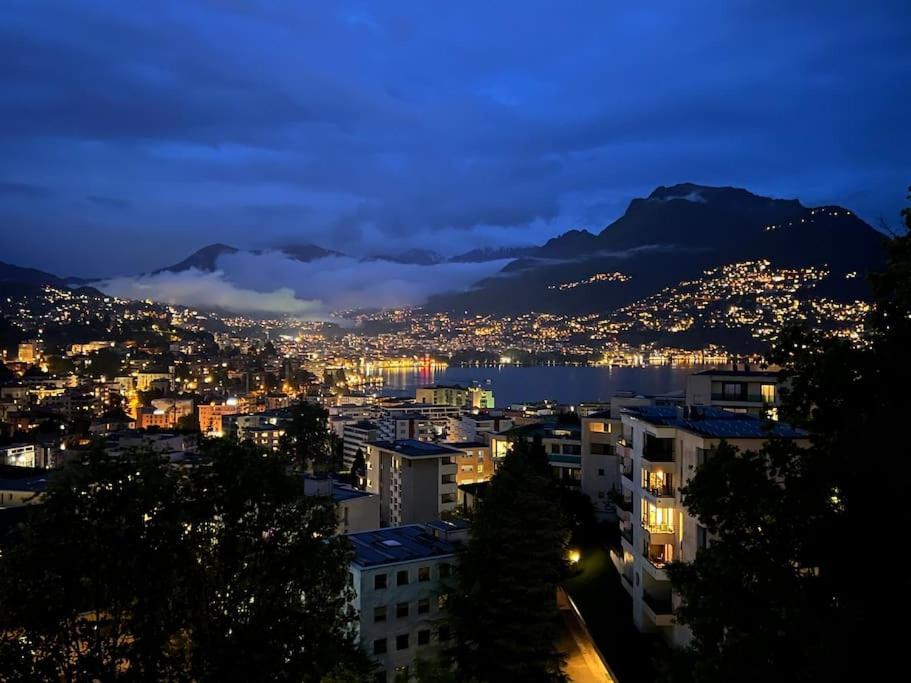 Panorama Suite In Lugano - Pazzallo Paradiso Exteriör bild