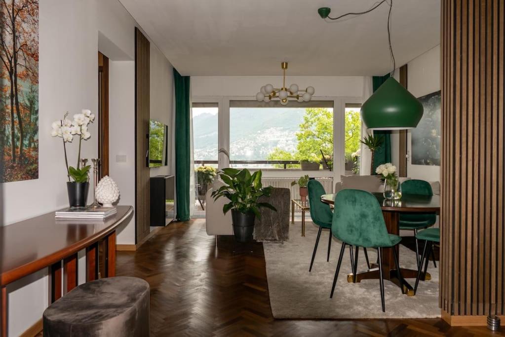 Panorama Suite In Lugano - Pazzallo Paradiso Exteriör bild